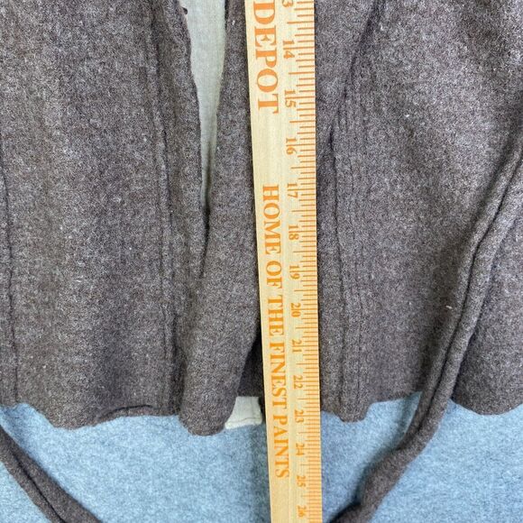 Anthropologie Brown Hooded Cardigan - Picture 10 of 12